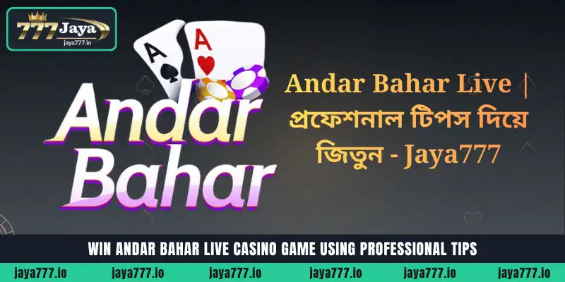 andar bahar live casino jaya777 banner