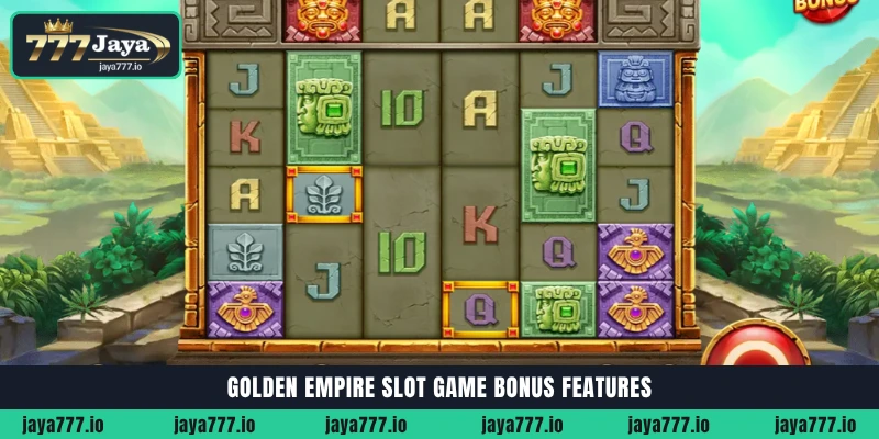 Golden Empire slot game bonus features, free spins, and expanding wilds