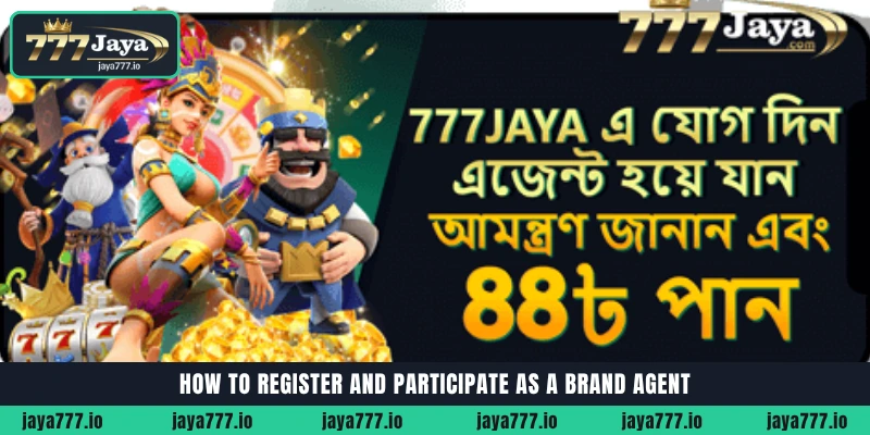 How to register as a Jaya777 affiliate agent for Refer and Earn 88 BDT program