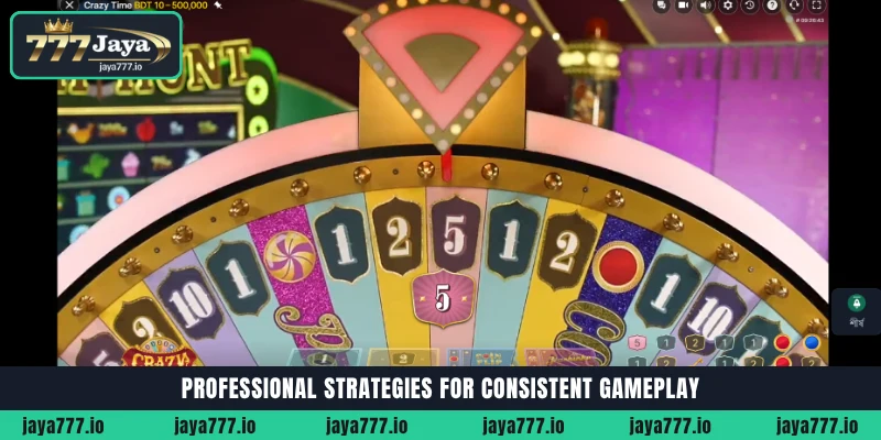 Jaya777-এ Crazy Time লাইভ গেম শো কীভাবে খেলবেন এবং জিতবেন 4 Professional betting strategies and bankroll management for Crazy Time live